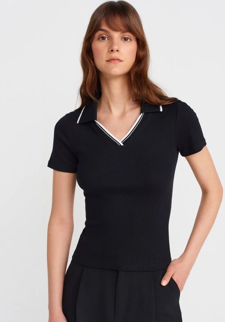 31687 DİL Polo Yaka T-shirt 