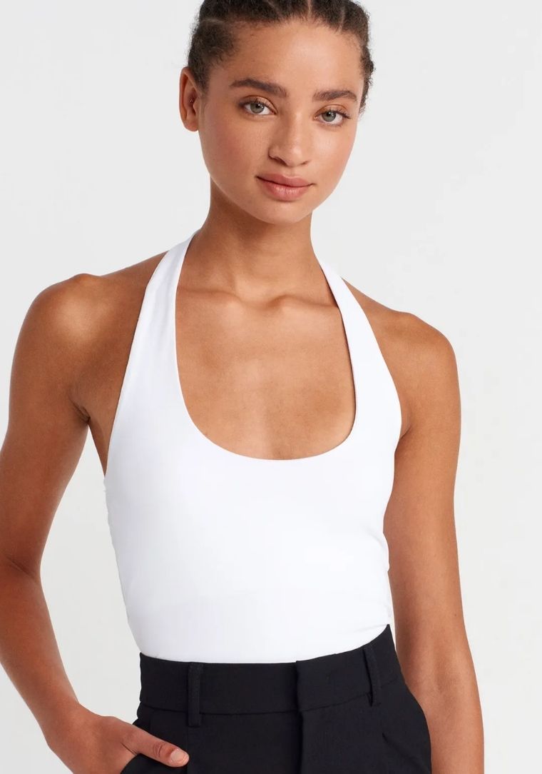 31753 DİL Halter Yaka Top 