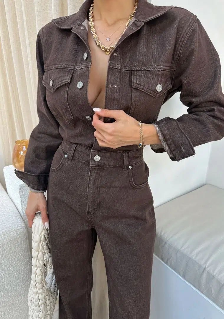 Uzun Kollu Tulum JEAN