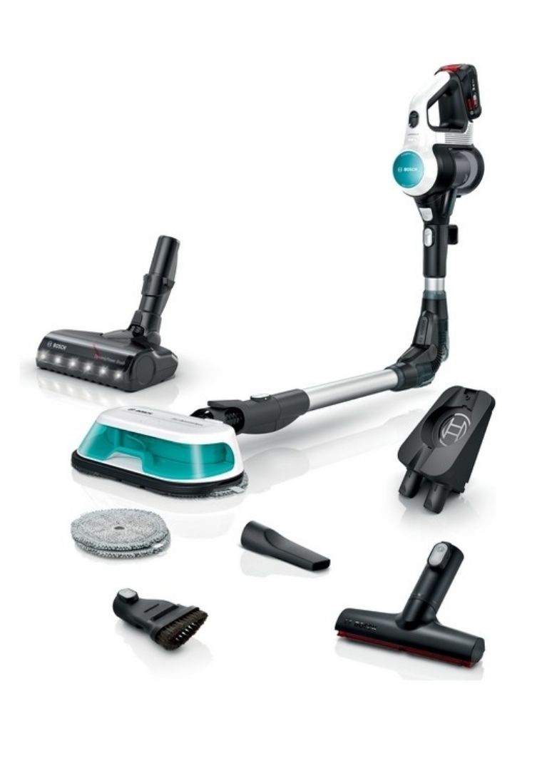 BCS71HYG1 2'si 1 arada Süpürme ve Silme, Unlimited 7 ProHygienic Aqua, Beyaz