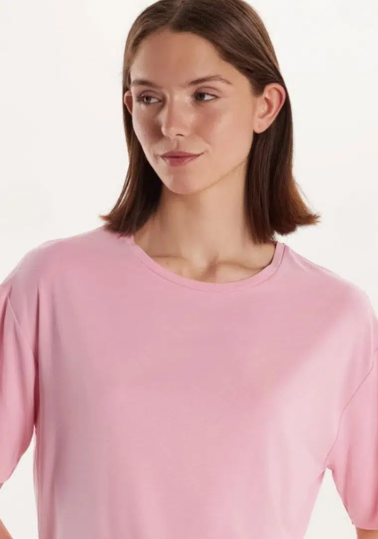 S0017426 BSM Düz Oversize T-shirt 