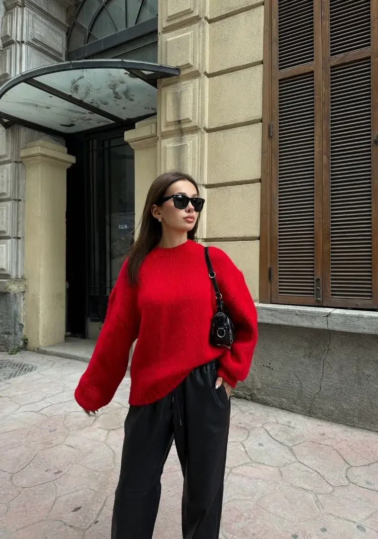 MOODAY Uzun Kollu Kazak 